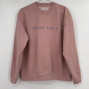 Taylor Swift 1989 Taylor’s Version Crewneck Sweatshirt Pink Size Large